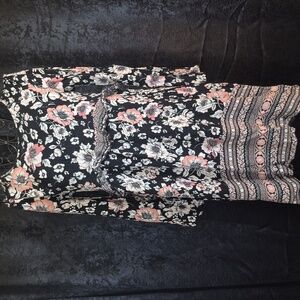 Floral Patterned Dress with Floral Detail